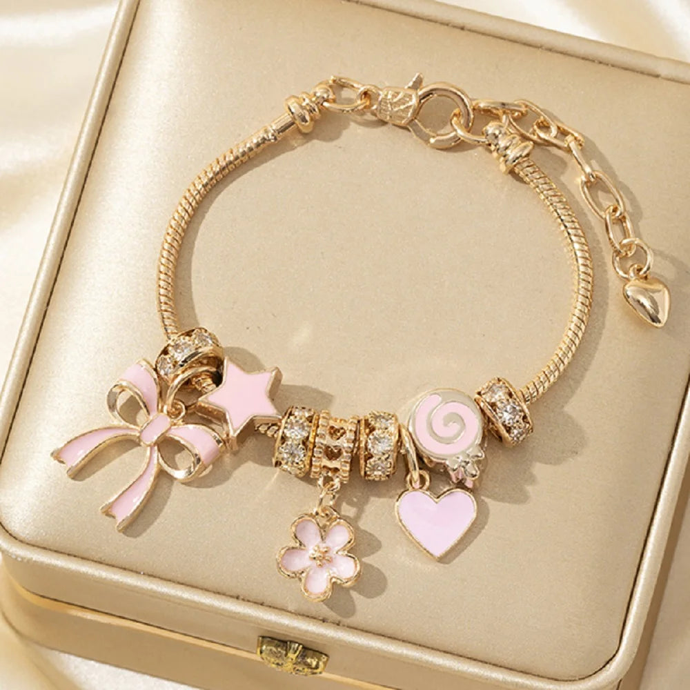 Flower Lollipop Bracelet