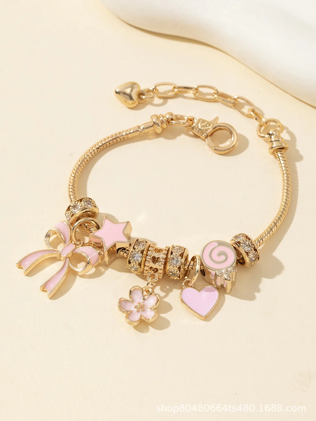 Flower Lollipop Bracelet
