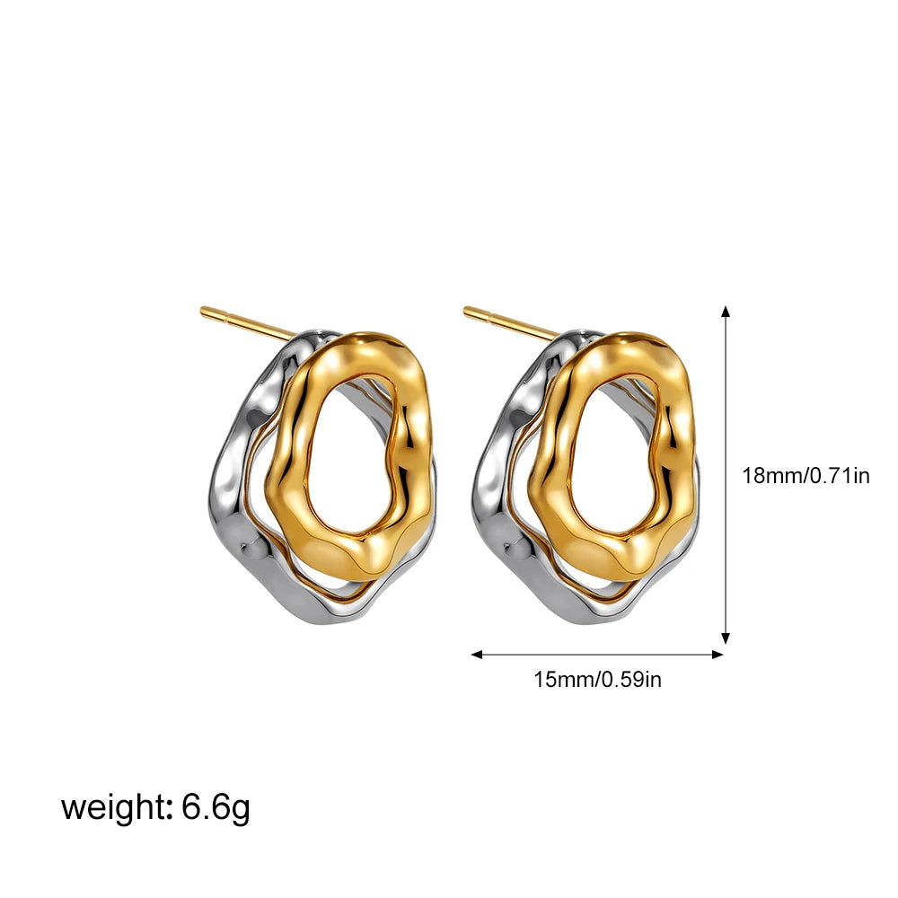 Éclat Gold Earring