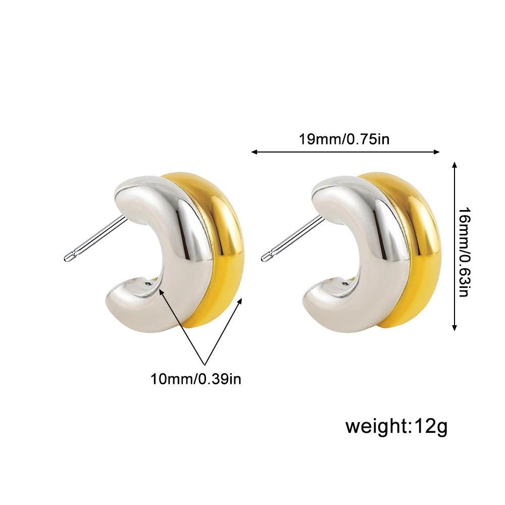 Éclat Gold Earring