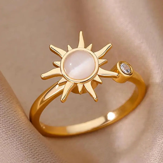 Moon Halo Rings