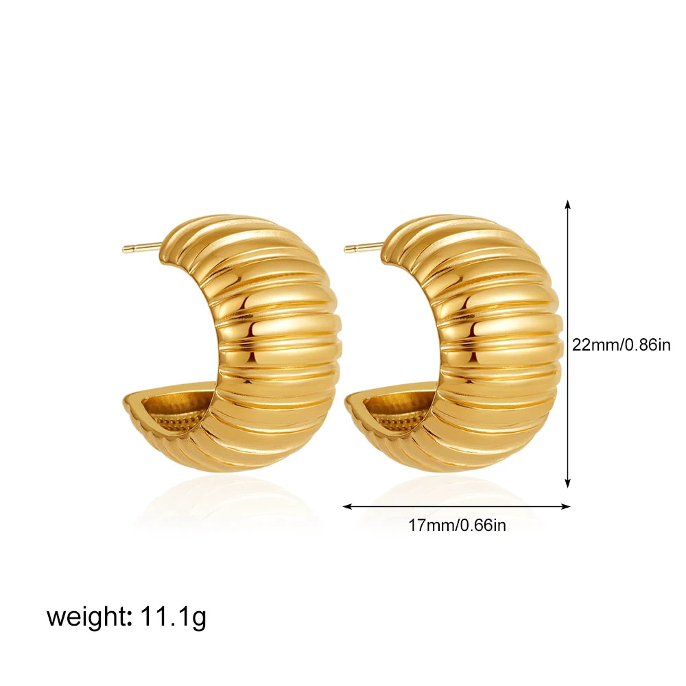 Éclat Gold Earring
