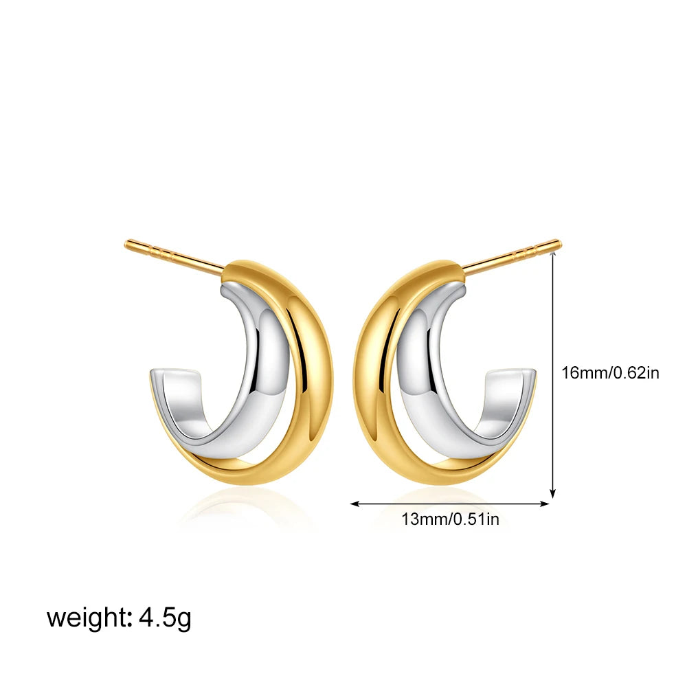 Éclat Gold Earring