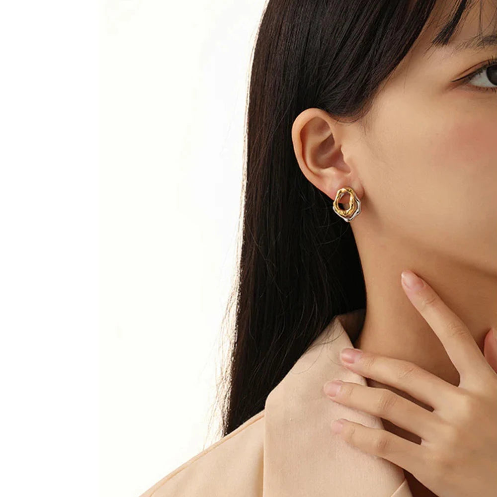 Éclat Gold Earring