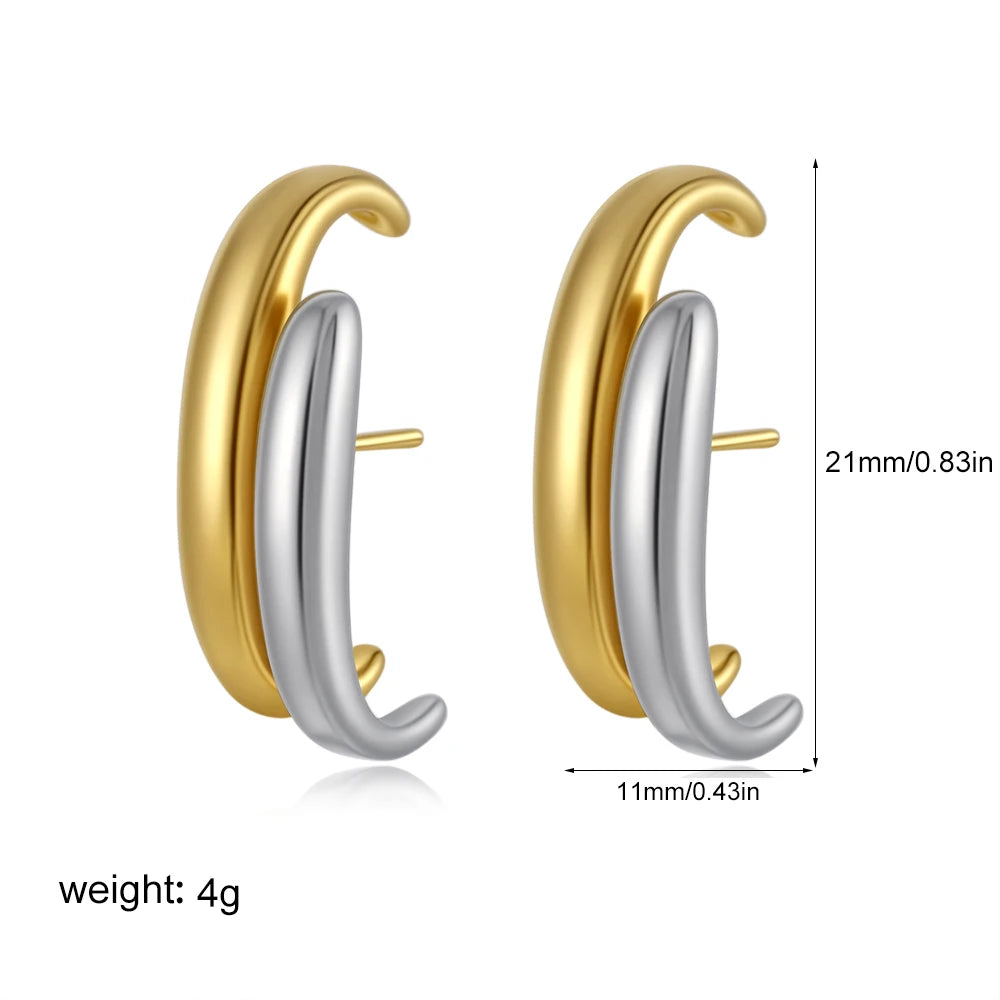 Éclat Gold Earring