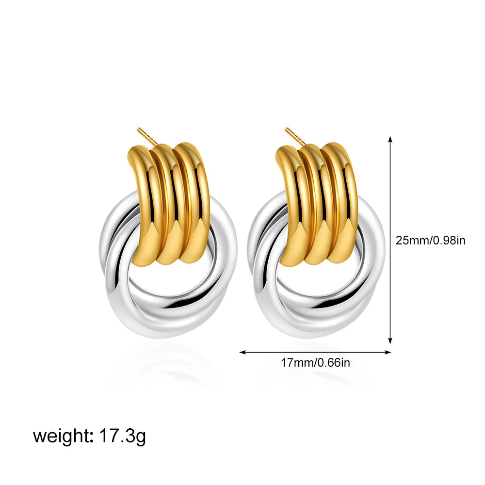 Éclat Gold Earring